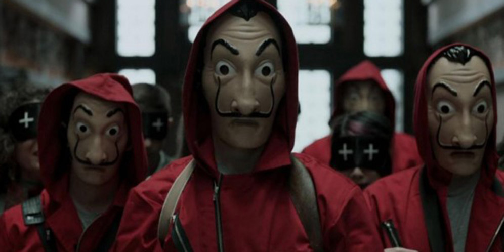 Makna Topeng Salvador Dali di Money Heist